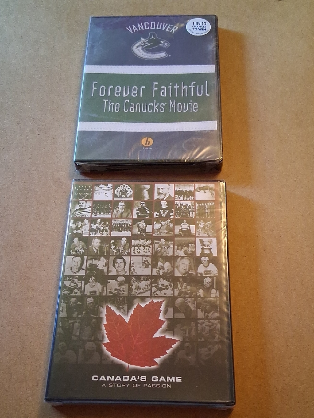 Forever Faithful & Canada's Game DVD Duo - Green, Black, Red
